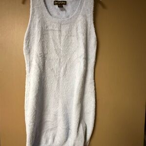 Cozy Chic Sleeveless Tank Top - Sky Blue